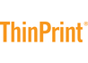 Thinprint logo orange on white rgb