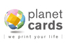 Logo planet cards