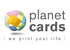 Logo planet cards